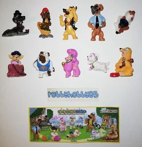 DOGS IN THE CITY COMPLETE SET WITH ALL PAPERS KINDER SURPRISE EGG TOYS 2010 - Picture 1 of 1