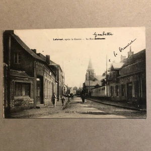 62 - Leforest — après la Guerre , rue St Nicolas — J.B Tonneau , Lille — 1920. - Foto 1 di 2