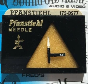 NEU Pfanstiehl 175-DS77 Diamant Nadel Stylus Doppelnadel astatic n91d 213 ds77 - Bild 1 von 6