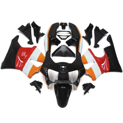 Bodywork For Honda CBR900RR 1998 1999 98 99 ABS Fairing Kit Black White Orange - Image 1 of 4