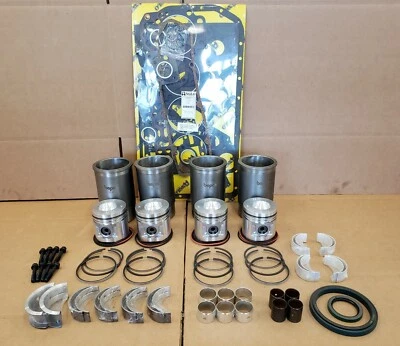 主要发动机 OVERHAUL 套件 comp 带 John Deere® 4.219 2030 2120 440A 410 早期 Vr 2 — 第 1/2 张图片