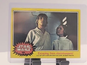 1977 STAR WARS Card Topps Yellow Series 3 #165 - Picture 1 of 2