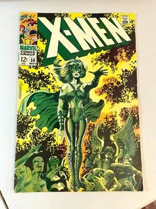 Uncanny X-Men #50 / 1st Polaris Cover / Jim Steranko art (1968) FINE Comic Book - Picture 1 of 4