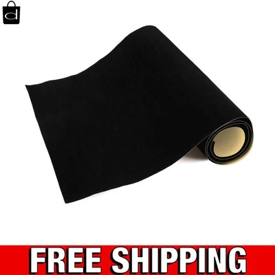Hojas de fieltro pelar y pegar - negras 14,6" x 39,4" para proyectos creativos hágalo usted mismo Foto 1 de 4
