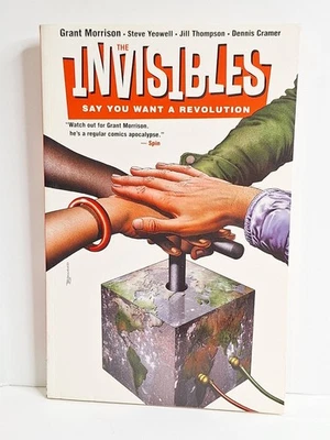 The Invisibles, Vol. 1: Say You Want A Revolution - Grant Morrison - Vertigo Foto 1 de 4