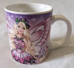 Kinnerton Barbie Mariposa Tasse 8 cm groß rosa gebraucht - Bild 1 von 6