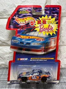 Hot Wheels Nascar Racing K.B Toys Barbie Kyle Petty #44 blau - Bild 1 von 5