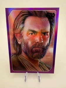 2023 Star Wars Galaxy Obi-Wan Kenobi Viola /299 #39 Celebrazione 179/299 - Foto 1 di 2