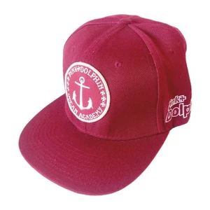 Pink Dolphin Ocean Academy Legends Burgundy Strap Back One Size Hat Cap - Picture 1 of 10