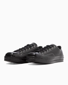 CONVERSE ALL STAR SQUARETOE LE OX 31316371 Nero/Nero Taglia Uomo - Foto 1 di 10