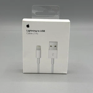 Apple Lightning to USB Cable (1 m) MXLY2AM/A A1480 - NEW in Sealed Box - Photo 1 sur 1