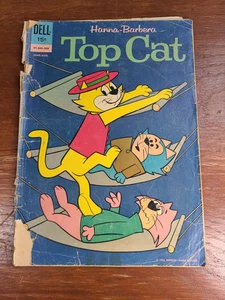 Top Cat #3 (DELL COMIC, 1962) fumetto 15c Hanna-Barbera - Foto 1 di 7
