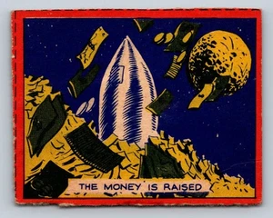 Vintage The Money Is Raised Trading Card # 9 Topps Target Moon - Bild 1 von 2