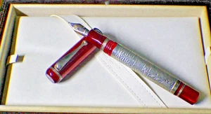 MONTEGRAPPA Ltd Ed Füllfederhalter Singapore Living Harmony, 18 KT Feder - M. #146/500 - Bild 1 von 16