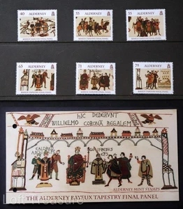 Alderney Stamps: "Final Panel of the Bayeux Tapestry" Presentation Pack 2014 - Picture 1 of 5