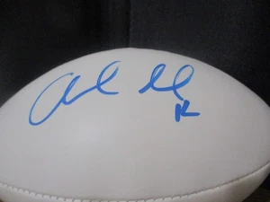 ANDREW LUCK autographed/signed NFL white panel mini football INDIANAPOLIS COLTS - Picture 1 of 7