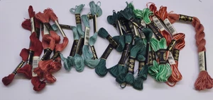 Embroidery Thread Skeins Lot of 25 DMC Asstd. Colors  - Picture 1 of 8