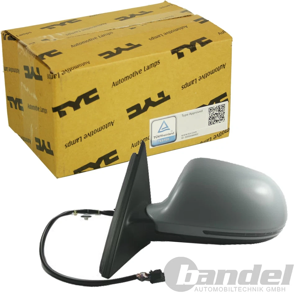 TYC Retrovisor Exterior Izquierda Imprimado Apto para Audi - Imagen 1 de 2