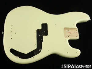 Fender Standard Precision BASS BODY, P Bass, Poplar Olympic White - Picture 1 of 2