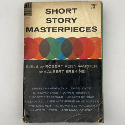 Short Story Masterpieces Robert Penn Warren 1954 Dell PB Hemingway Joyce Thurber - Image 1 of 4