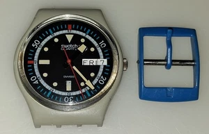 Swatch Watch 1985 Calypso Diver GM701 VINTAGE 1980s Working with new battery - Picture 1 of 13