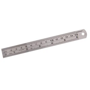 Silverline Regla de Acero Inoxidable (TO622) - Imagen 1 de 3