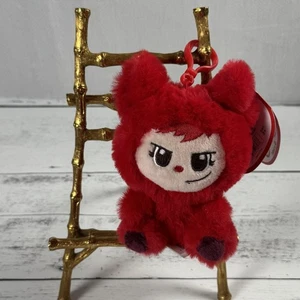 LaBabies ReRe Rojo LaBabies Mochila de Felpa Suave Clip por Yoonique Nuevo - Imagen 1 de 6