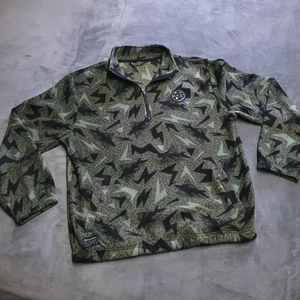 Maui and Sons All Over Geometric Print Pullover Medium Sweater Surf Co 1/4 Zip - Bild 1 von 6