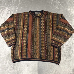 Vintage Tundra Herren Pullover XL Canada Coogi 90’s Hip Hop Mercerized Cotton 3-D - Bild 1 von 8
