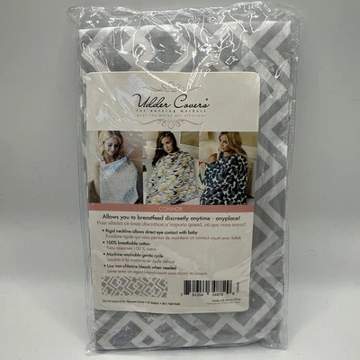 Manta de enfermería gris Connor Hooter Hider Ubder Covers nueva con etiquetas 100 % algodón Foto 1 de 2