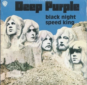DEEP PURPLE Black Night/Speed King Limited Ed 7" single Blue Vinyl SEALED RSD - Picture 1 of 2