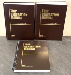Trip Generation Manual by Institute of Transportation Engineers 9th Ed. Vol 1-3 - Picture 1 of 1
