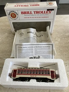 LNIB Bachmann Lighted Brill Trolley Main Street 61047 HO Gauge - Picture 1 of 7