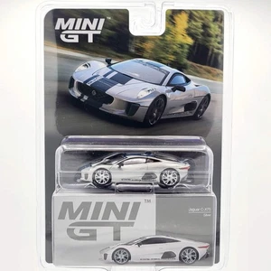Mini GT - CHASE - Jaguar C-X75 - 1:64, Silver (2025 Limited Edition) - Picture 1 of 2