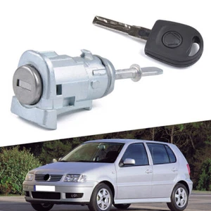 Door Safety Lock Core Accessories 604837167 With Key For VW Polo 1997-2004 2005 - Picture 1 of 10