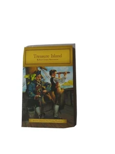 Treasure Island by Robert Louis Stevenson - Softcover - Junior Classics - Picture 1 of 3