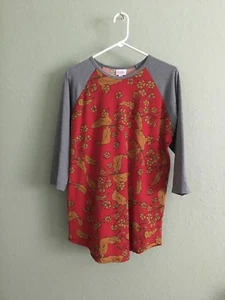 New LuLaRoe Floral Simply Comfortable Size Large L Top - Picture 1 of 4