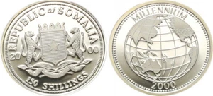 Africa - Somalia 150 Shillings Silver Millennium P 108613 - Picture 1 of 1