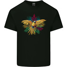 Maacaw Papagei IN The Jungle Herren Baumwolle Maglietta T-Shirt