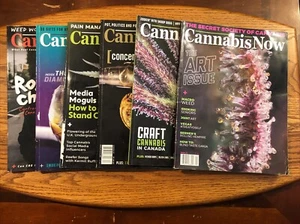 CannabisNow Magazine Lot. 6 Magazines. Used - Picture 1 of 13