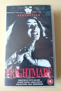 Frightmare - VHS-Kassette (1974) Einlösung. R: Pete Walker sehr guter Zustand - Bild 1 von 4