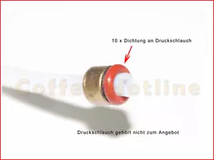 Dichtung O-Ring Miele CVA645 Dichtsatz Brühgruppe Auslaufstutzen Flowmeter - Bild 1 von 5