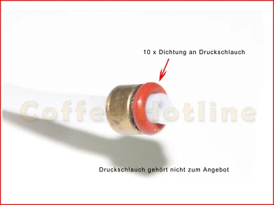 Dichtung O-Ring Miele CVA645 Dichtsatz  Brühgruppe Auslaufstutzen Flowmeter - Bild 1 von 4