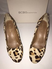 bcbg leopard heels