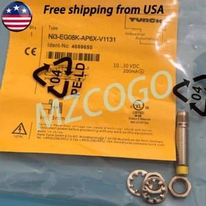 Nuevo Interruptor de Proximidad 10-30VDC 200m Para Turck NI3-EG08K-AP6X-V1131 Nº4669650 - Imagen 1 de 6