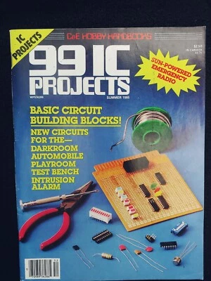 99 IC PROJECTS  Summer 1985 Magazine W5 - Image 1 of 4