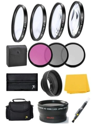 Accessory Lens Filter Kit For Panasonic Lumix DMC-FZ330 FZ300 FZ200 FZ150 FZ100 - Image 1 of 4
