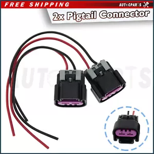 For GM Chevy Truck 2005 -2008 2009-2012 Electric Fan Pigtail Connector Switch 2P - Picture 1 of 10