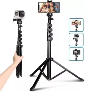 160CM Selfie Stick Smartphone Handy Stativ Bluetooth für iPhone | Samsung etc. - Bild 1 von 12