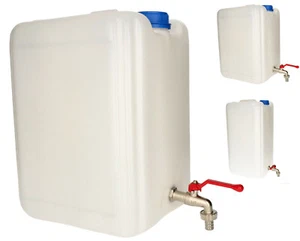 KOTARBAU® Kunststoff Wasserbehälter für Trinkwasser mit Metallzapfhahn 10-30L - Bild 1 von 22